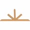 Ekena Millwork Saratoga Timber Gable Bracket, Western Red Cedar, 60"W x 35"H x 1 1/2"D x 3 1/2"F, 14/12 Pitch GBW060X35X0204SAR00SWR - alternate 3
